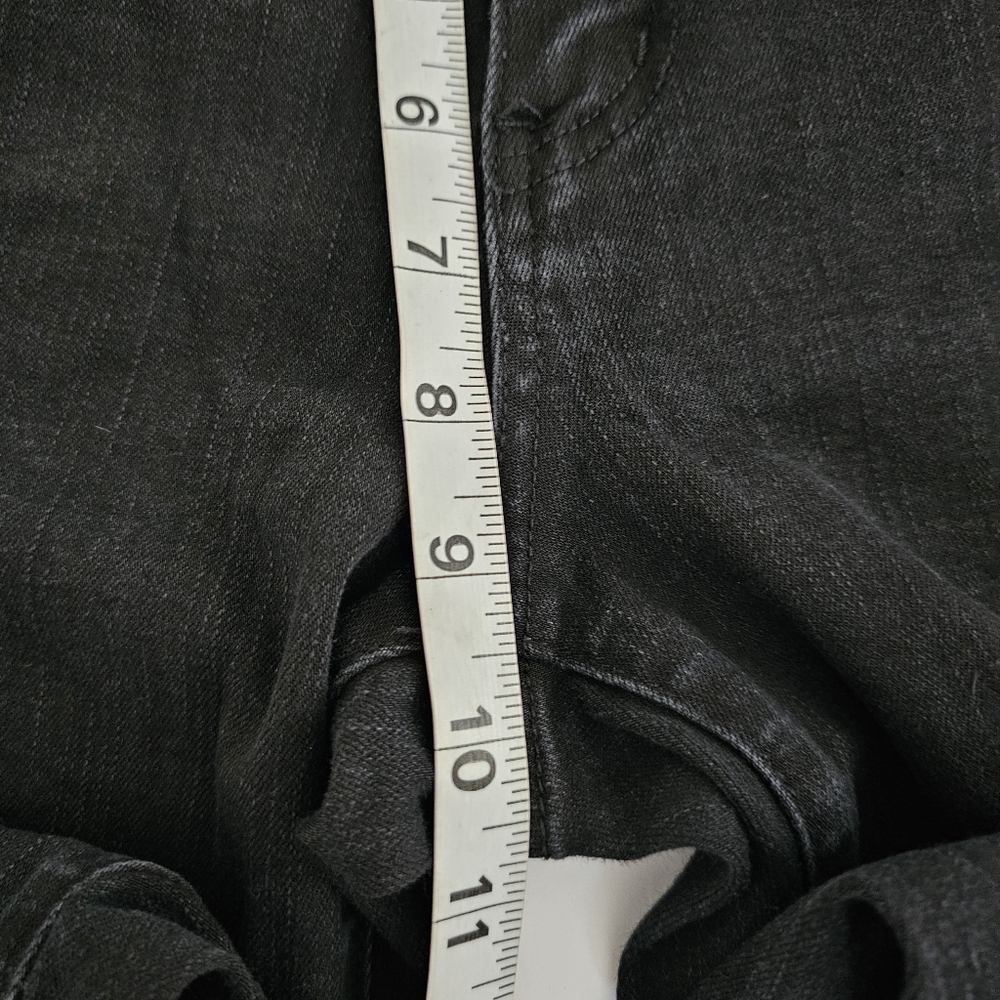 Kancan Black Hazy Mid Rise Ankle Skinny Jeans Size 7/27 - Picture 10 of 12